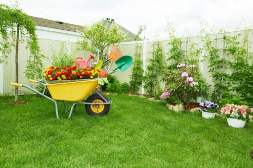 Gardening services homepage illustration for Wanstead